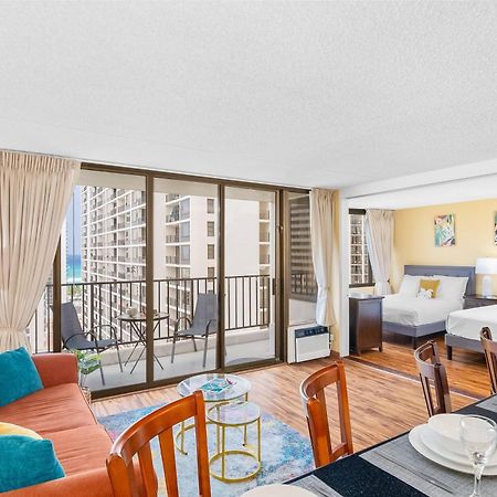 Beautiful 1Br, Steps To Waikiki Beach And Parking Honolulu Ngoại thất bức ảnh