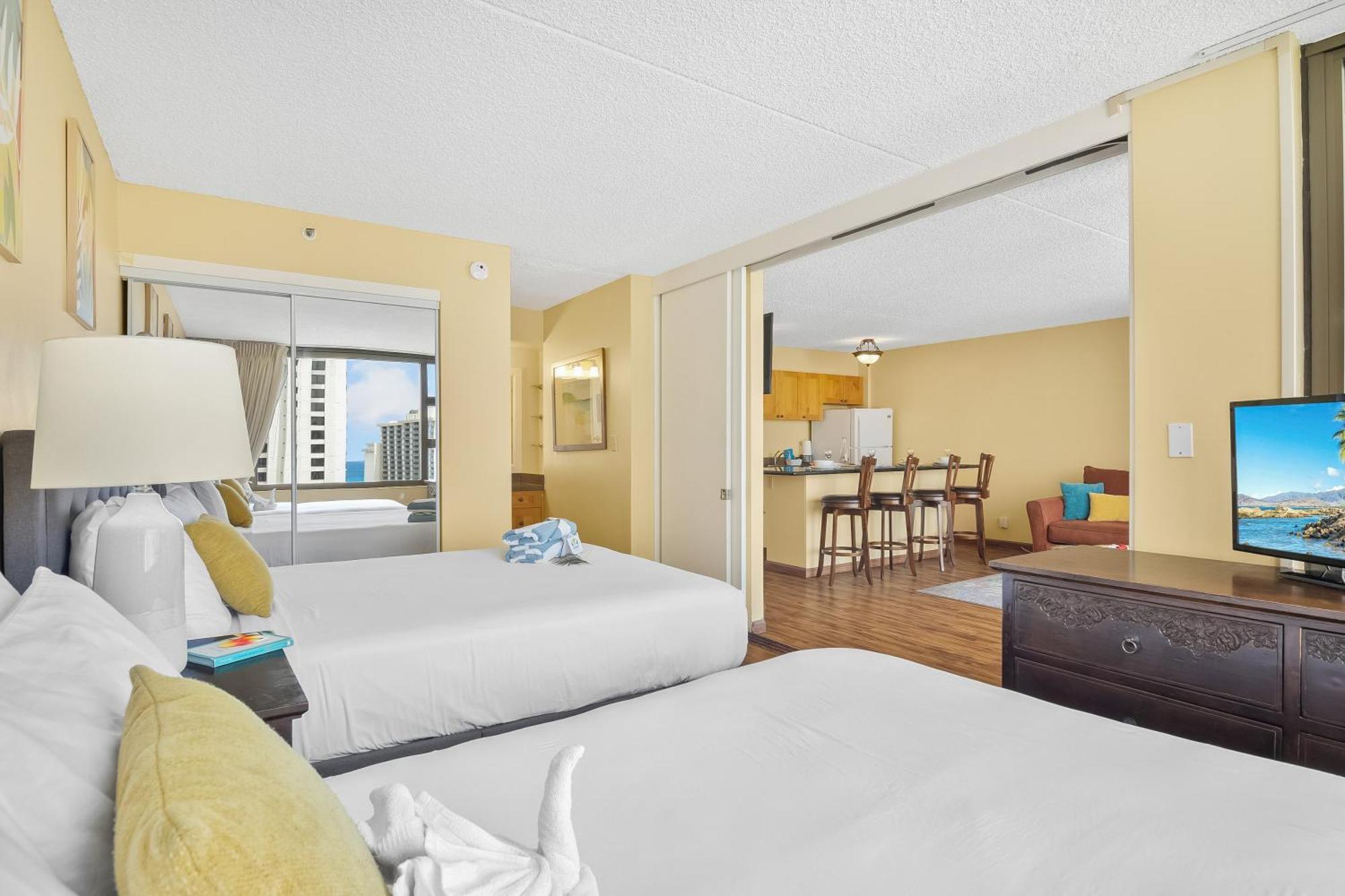 Beautiful 1Br, Steps To Waikiki Beach And Parking Honolulu Ngoại thất bức ảnh